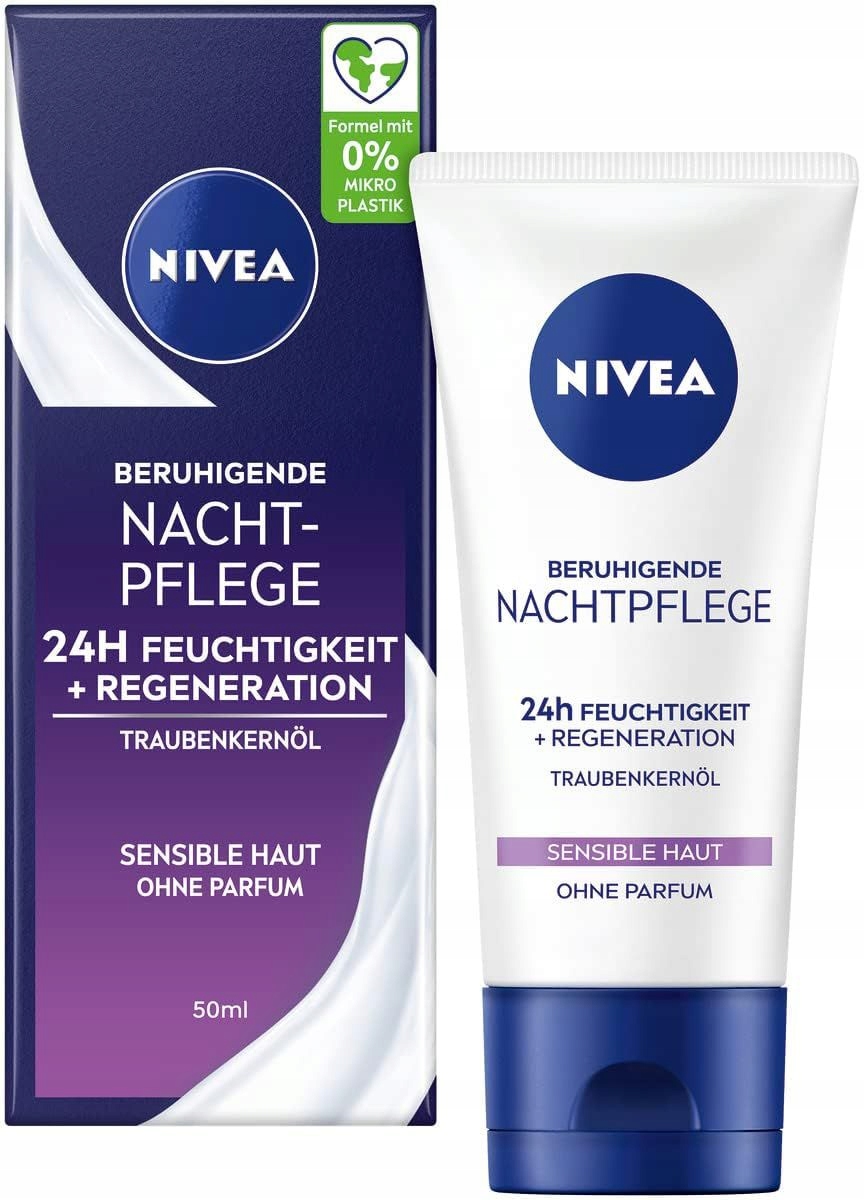 Nivea V Hydratační Krém N/noc Zklidňující 82348