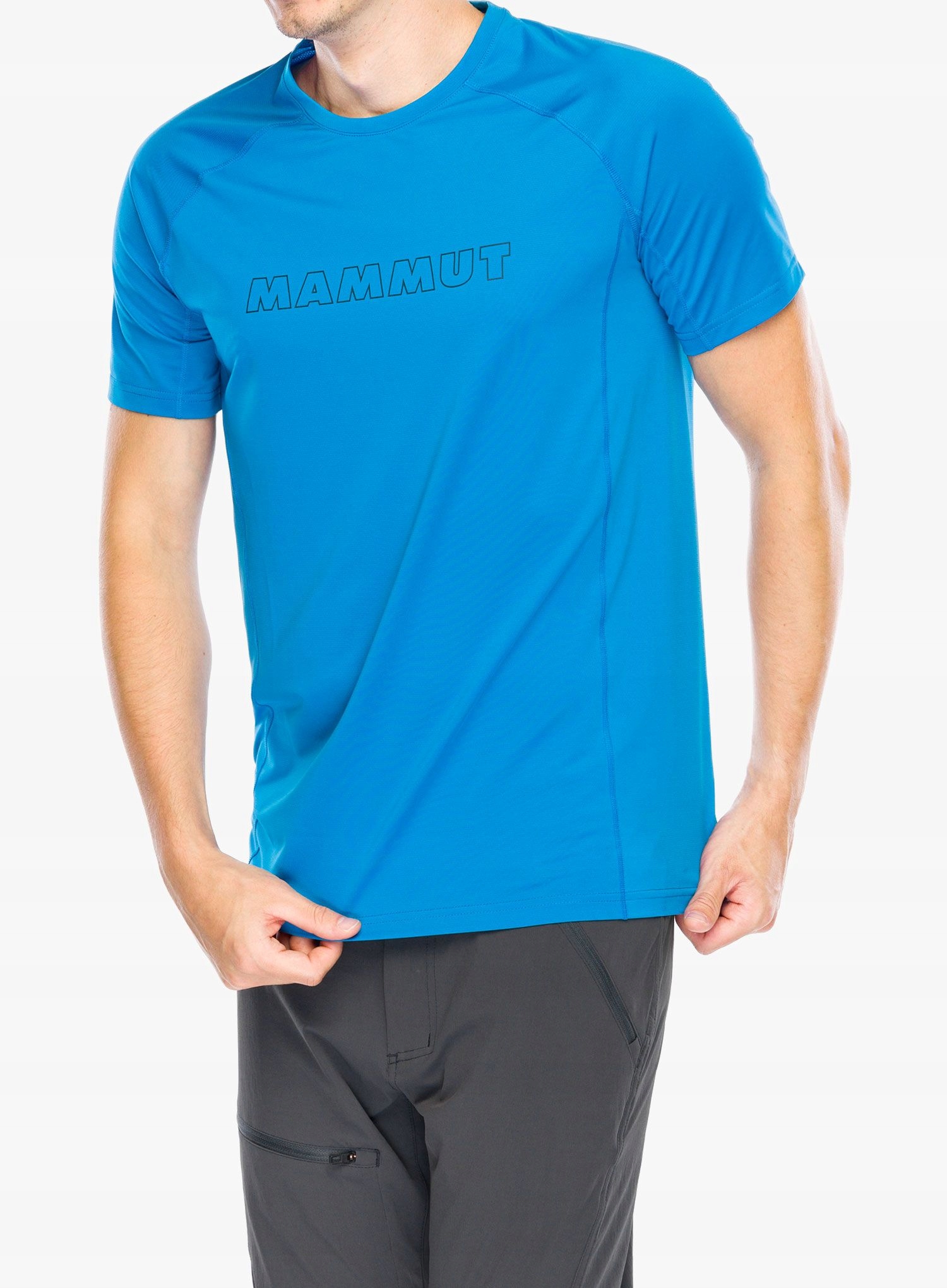 Rychleschnoucí tričko Mammut Selun Fl Logo T-Shirt glacier blue XL