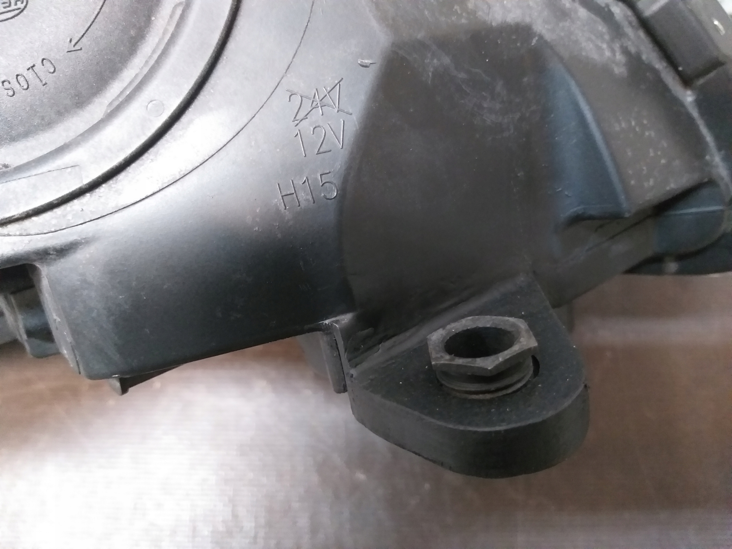 LIGHT FRONT LEFT MERCEDES VITO W447 BLACK