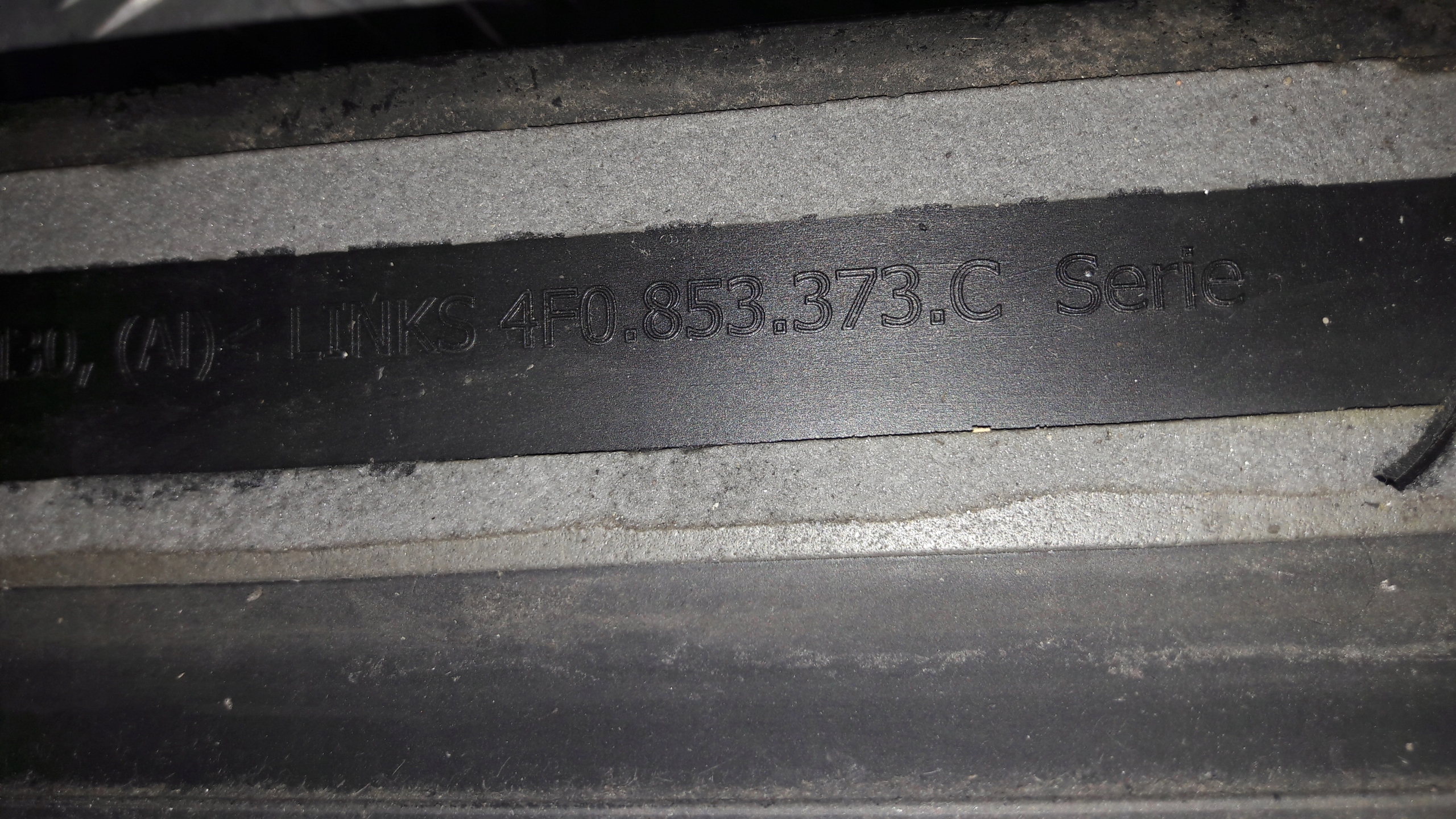 LISTWY NA PRÓG AUDI A6 C6 S LINE Producent części 1A First Automotive