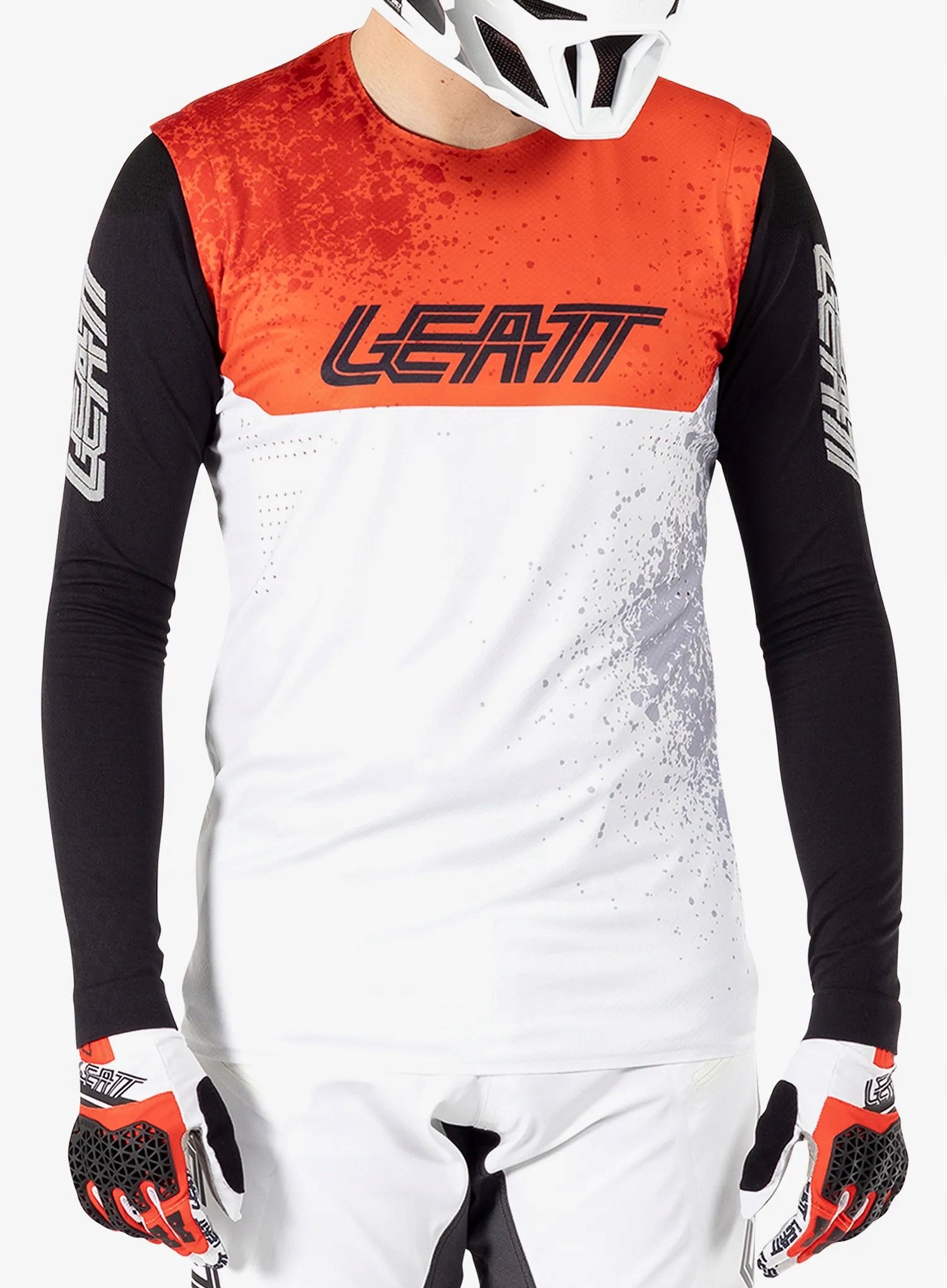 Mikina Mtb Gravity 5.0 bílý Leatt