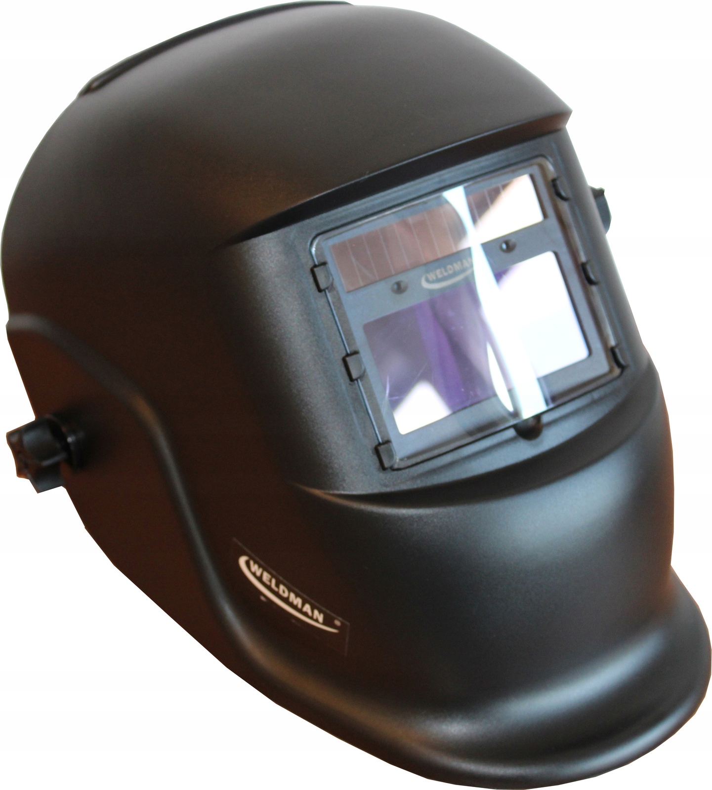 Przyłbica Samościemniająca Maska Spawalnicza Falcon Black Weldman Czarna