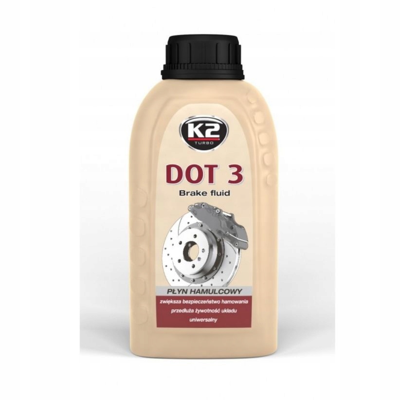 

K2 Płyn Hamulcowy Dot 3 +205°C 250ML