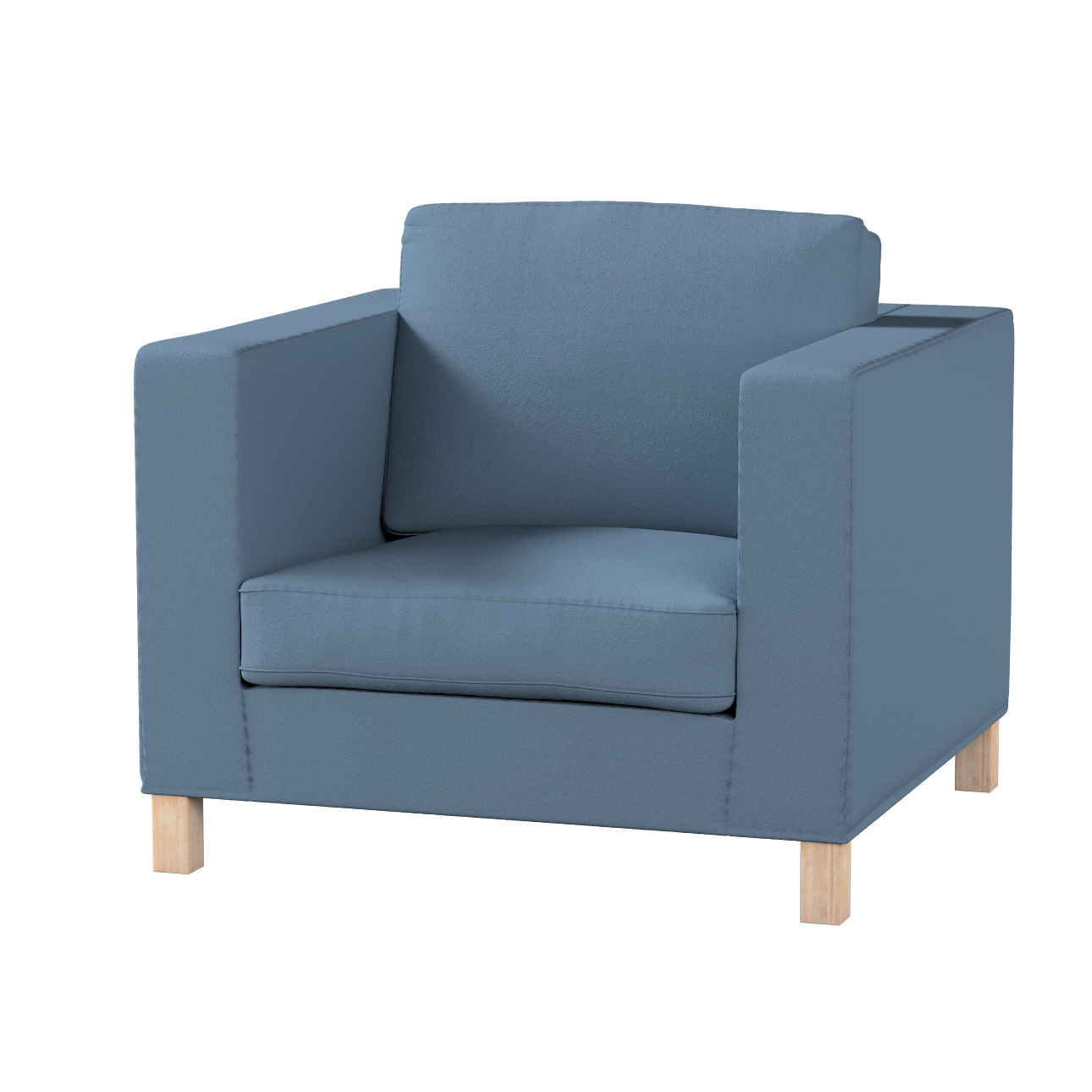 Potah na křeslo Karlanda Ikea modrý bukla