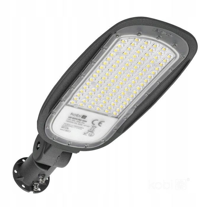 Kobi Pouliční Lampa Led Vespa Pro 100W 4000K