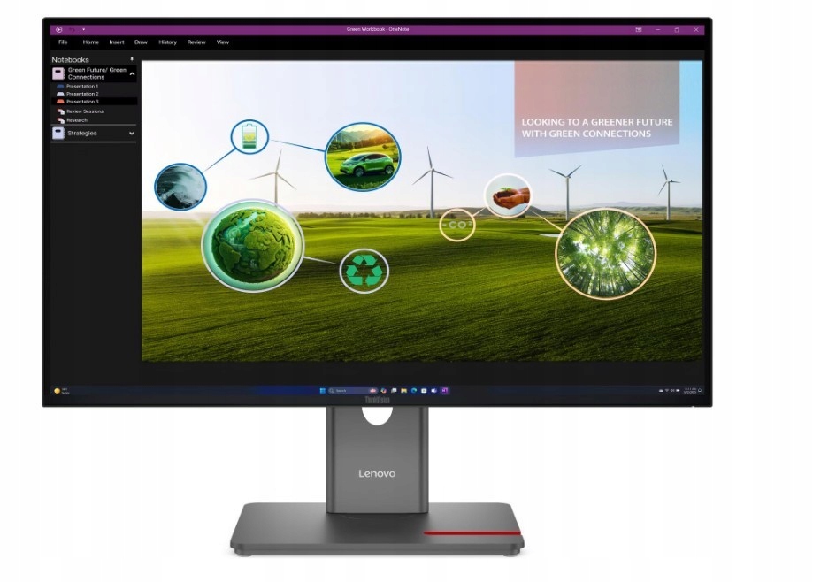 Lenovo Monitor ThinkVision 27.0 P27Q-40 Wled LCD 64A7GAT6EU