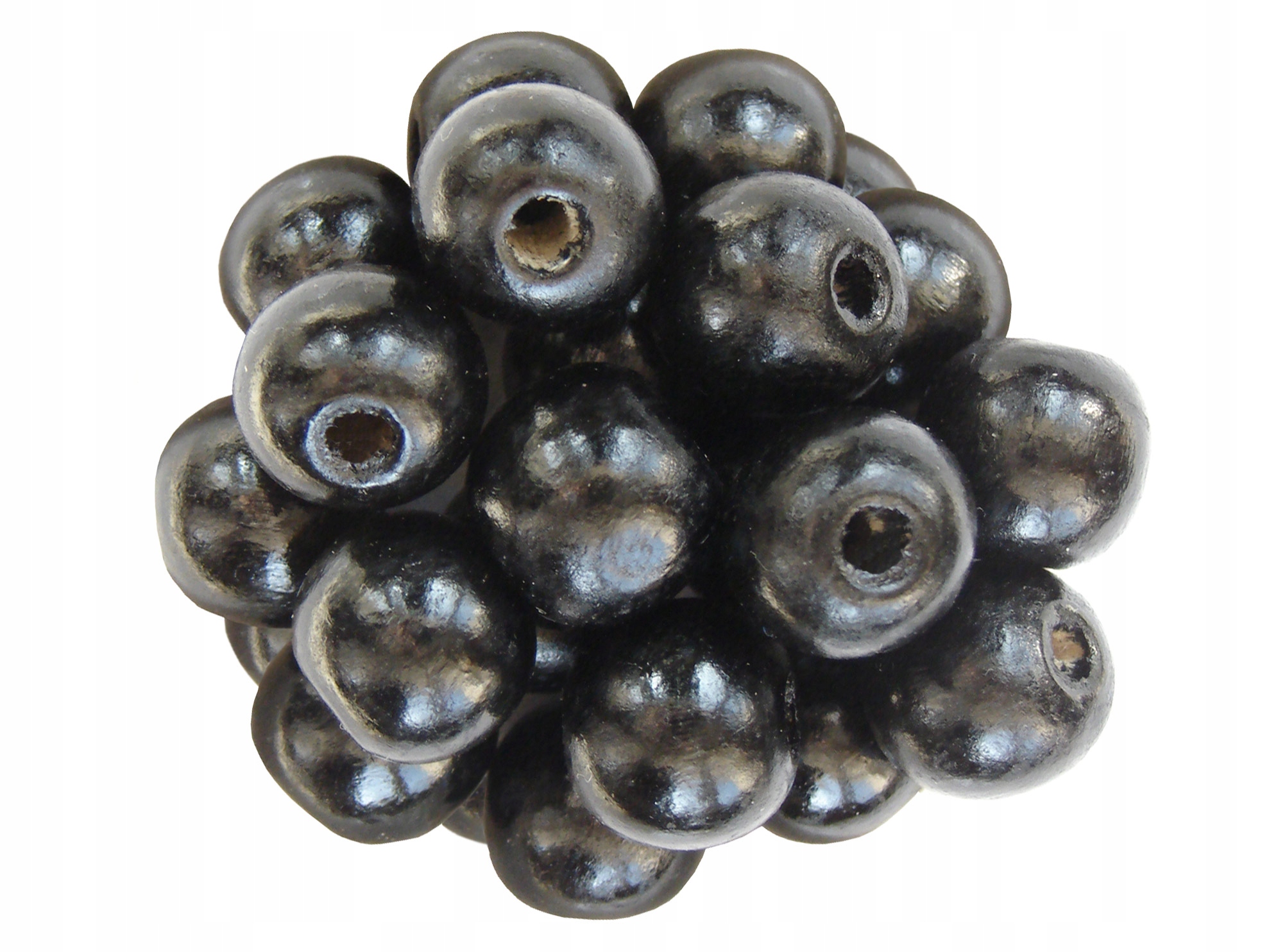 Koraliki Drewniane kula 12mm 20szt PD29ca