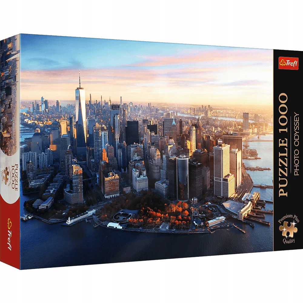 Trefl Puzzle Premium Plus 1000 elementów Manhattan Nowy Jork 10828