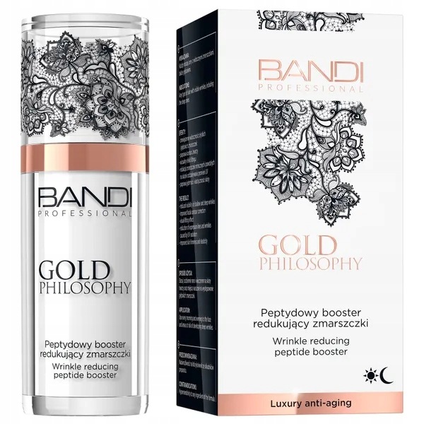 Bandi Gold Philosophy, peptidový booster redukující vrásky, 30 ml