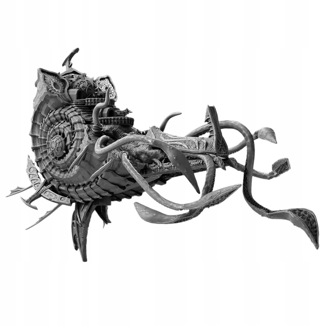 Miniatura 3D Rpg The Nautiloid /Sci-Fi/Grimdark (800 mm) Archvillain