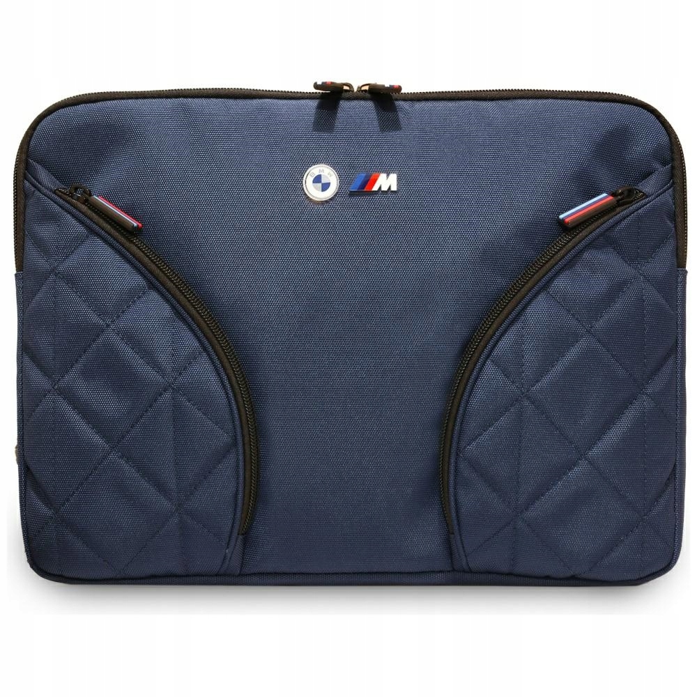 Taška Bmw Nylon Pockets&Metal Logo Sleeve 14" modrá