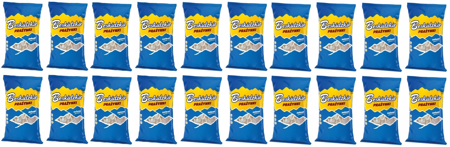 20x 80g Beskidzkie Prażynki solone Karton
