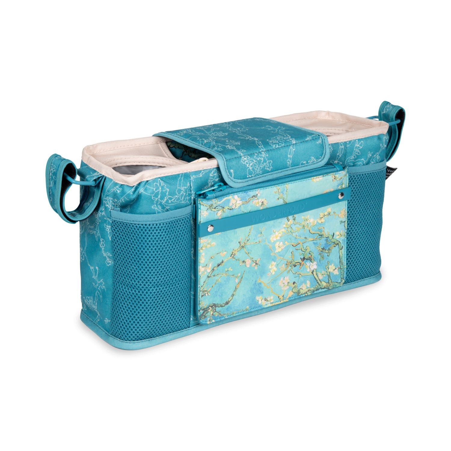 Wonderfold Konsola rodzicielska z dwoma uchwytami na kubki Van Gogh 587622