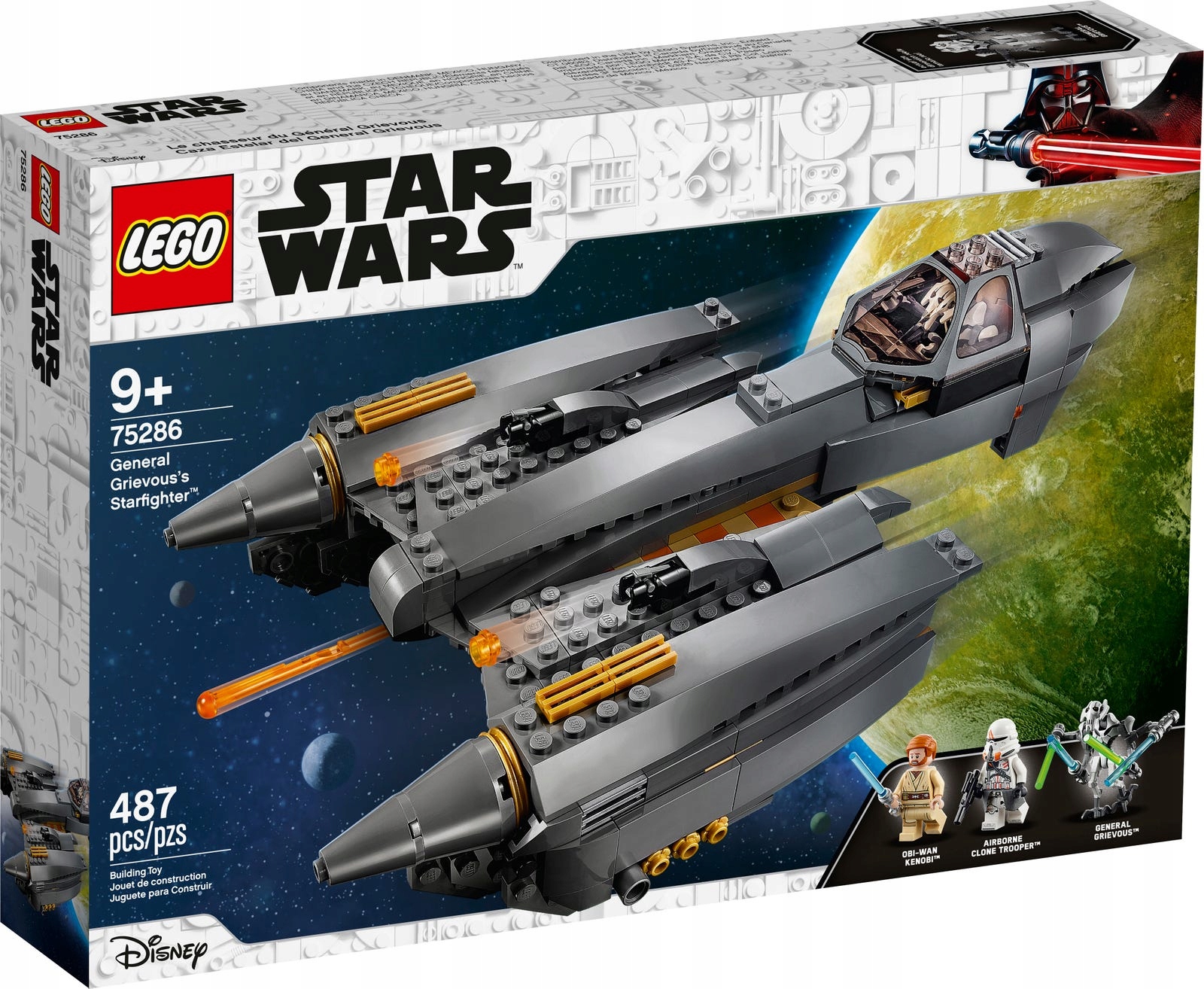 Lego Star Wars 75286 Hvězdný stíhací letoun generála Grievouse Nové