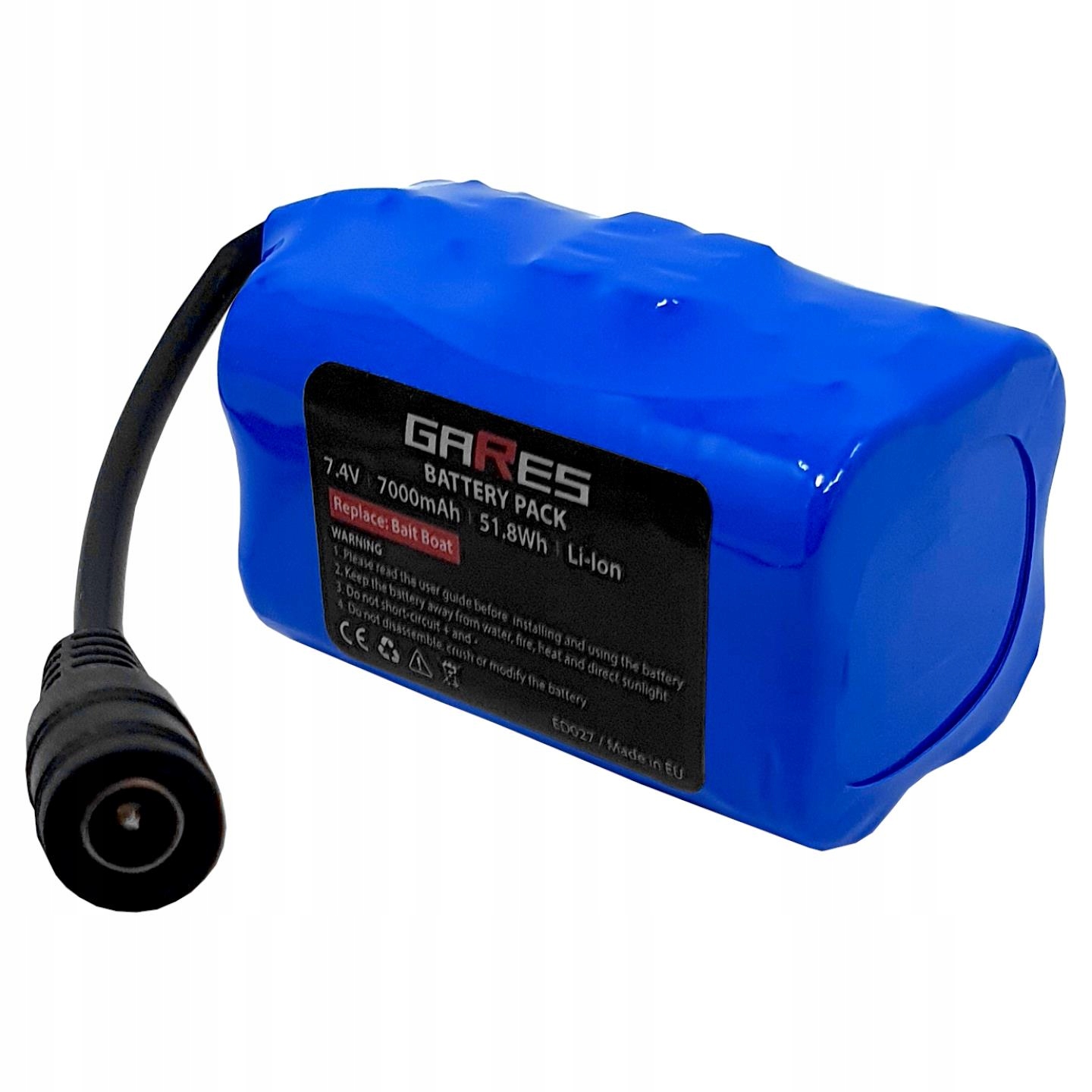 Akumulator bateria do łódki zanętowej 7,4V 7Ah