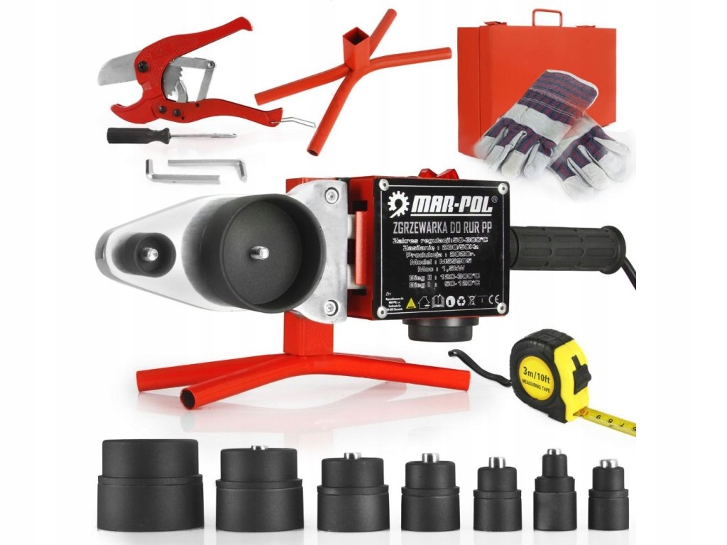 Polyfúzní svářečka plastových trubek 1500 W M55905