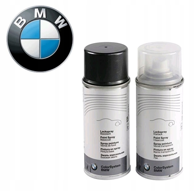 Nowy OE lakier spary BMW Titan Silver 354 BMW ASO