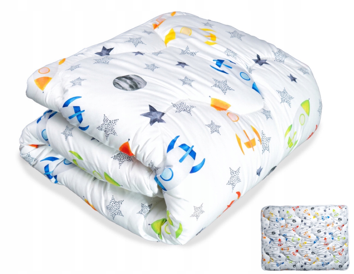 Přikrývka Pro Dítě 2V1 140X200 Teplá, Měkká, Antialergická – Polský Výrobek