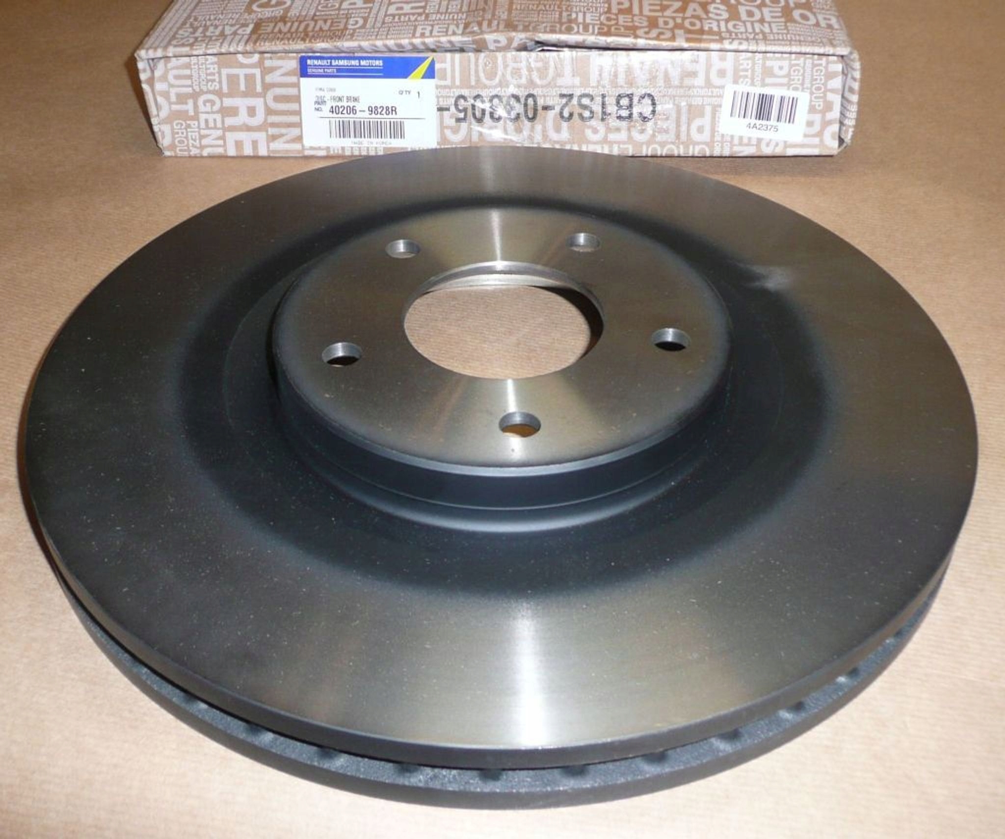 Brzdový Kotouč Koleos 08> Přední 402069828R