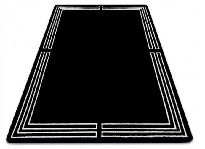 

Dywan Hampton 120x170 Chick glamour Ramka czarny