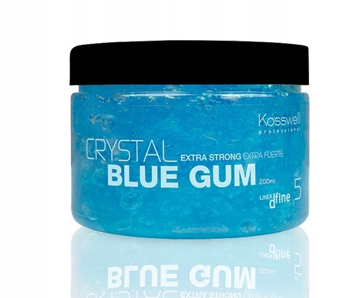 KOSSWELL Guma do włosów BLUE GUM 200 ml