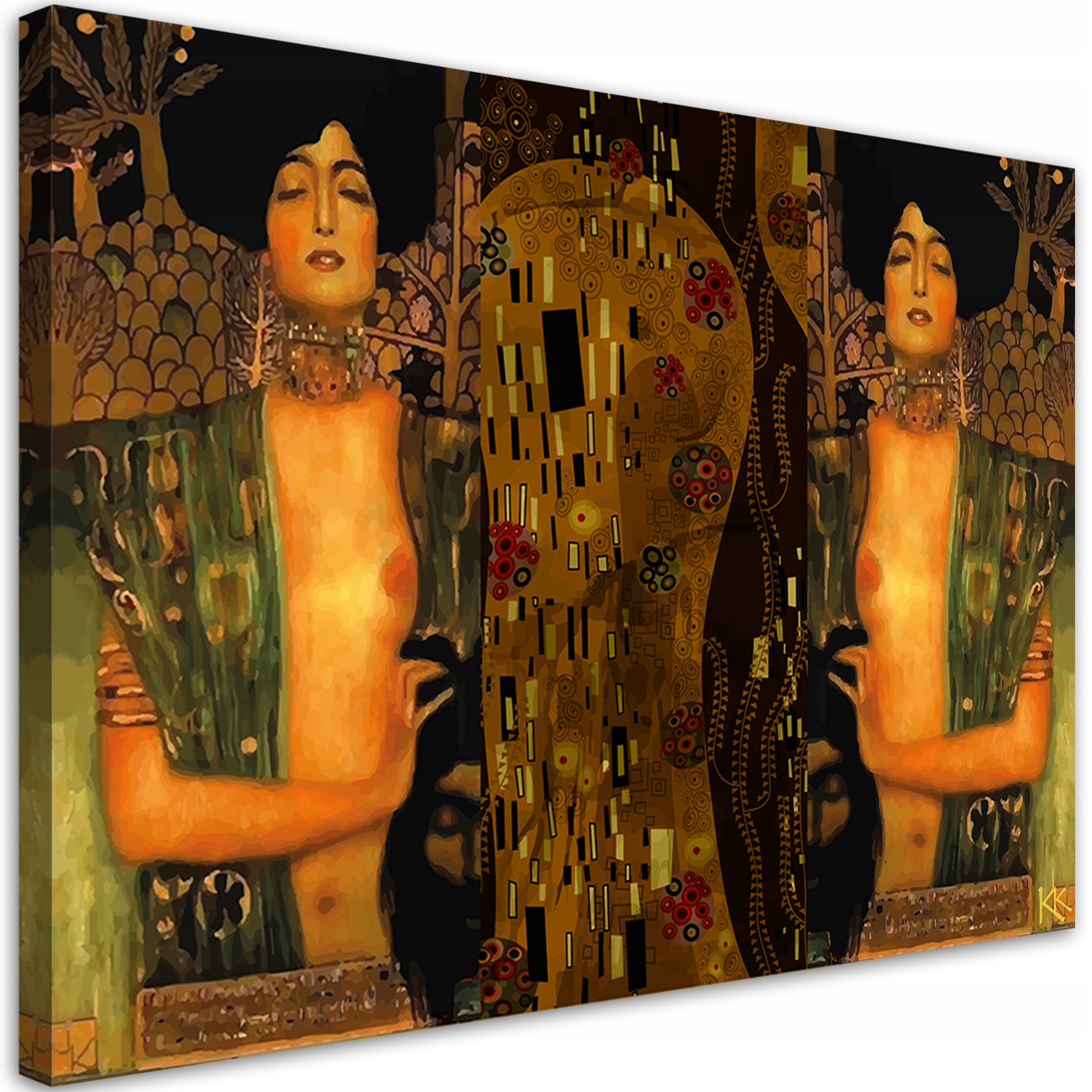 Obraz na plátně, Gustav Klimt Judita s hlavou Holofernese 60x40