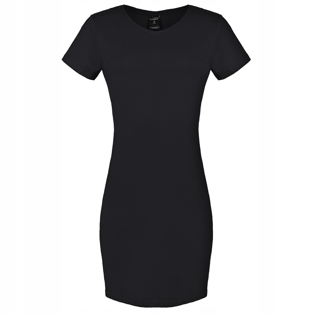 SUKIENKA DAMSKA KRÓTKI RĘKAW GŁADKA ELASTYCZNA KLASYCZNA PRZED KOLANO XL Marka Lambeste