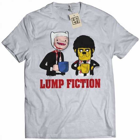 

Koszulka Lump Fiction Adventure Time szara M