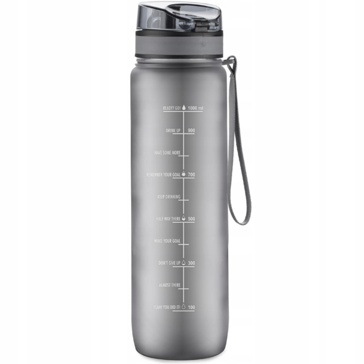 Bidon Sportowy butelka motywacyjna z miarką 1000 ml