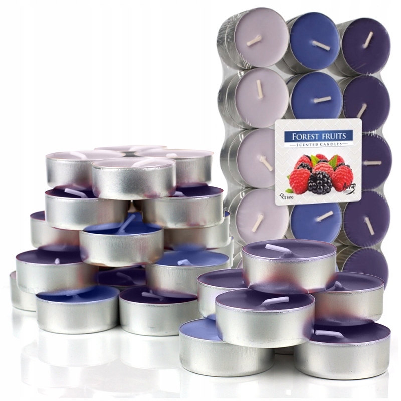 

Małe świeczki zapachowe 30 sztuk Owoce Leśne