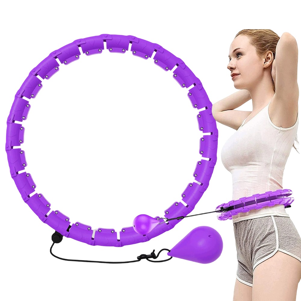 Hula Hop Do Ćwiczeń Bedee Z Obciążeniem 135cm Spala Tłuszcz 15 Min