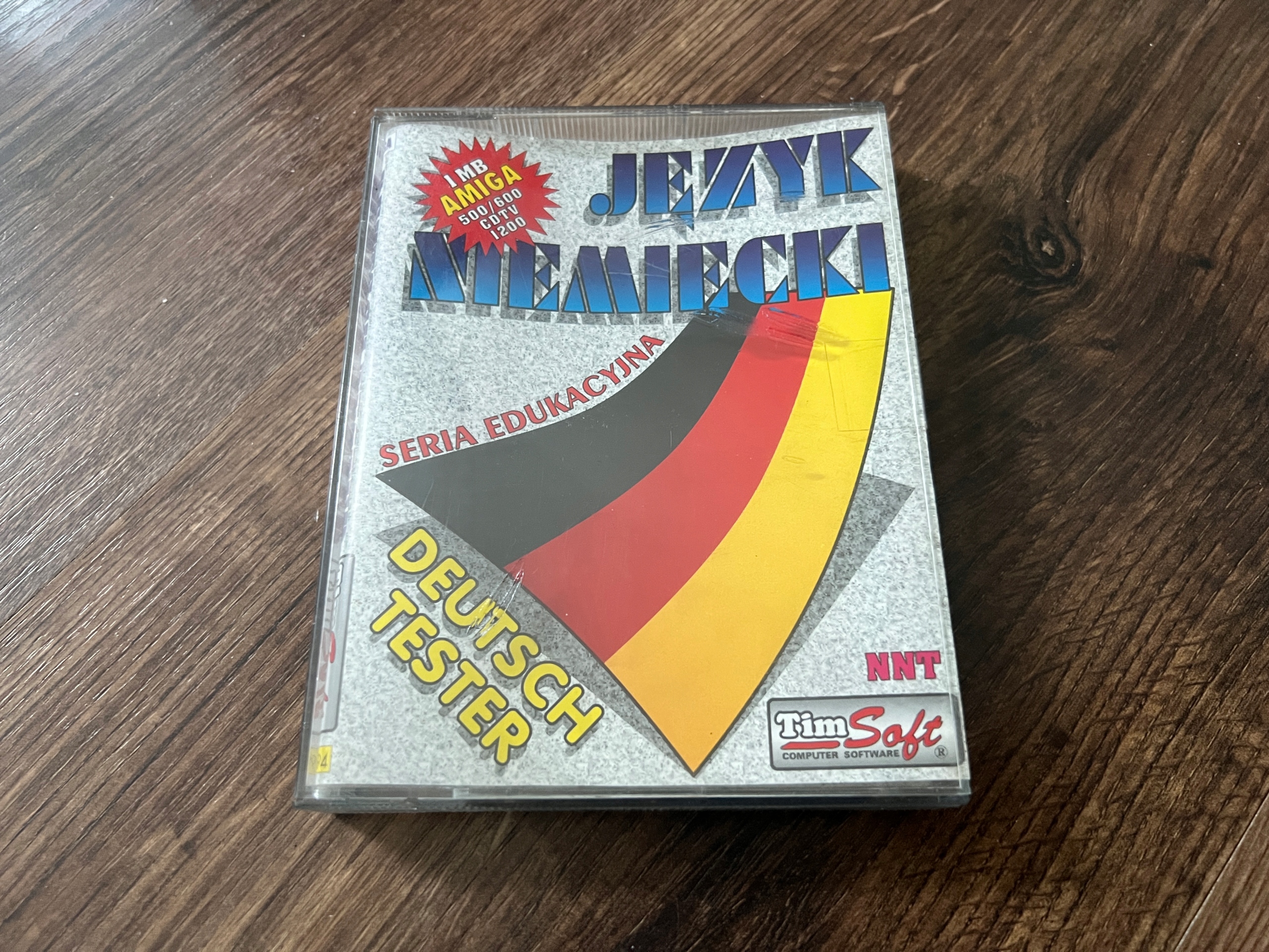 Program polski do AMIGA - JĘŻYK NIEMIECKI, kompletne wypadnie, sprawne
