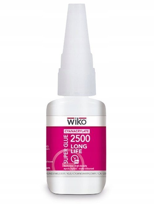 gule Gęsty Klej Wiko 2500 Long Life klej cyjanoakrylowy 20g