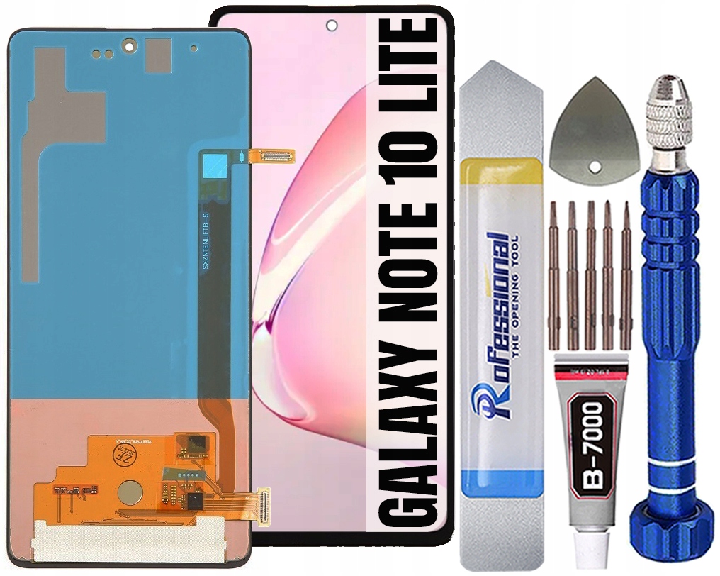 Displej Pro Samsung Galaxy Note 10 Lite N770 Oled Plný (full) Displej