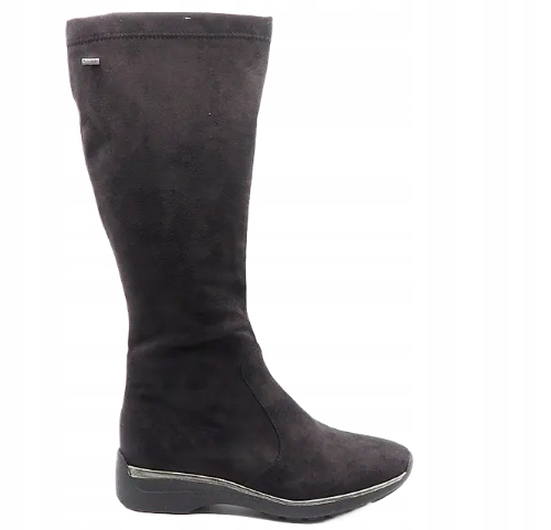 Ara Dámské Černé Kozačky Na Zip, Velikost 39, Velikost 1I