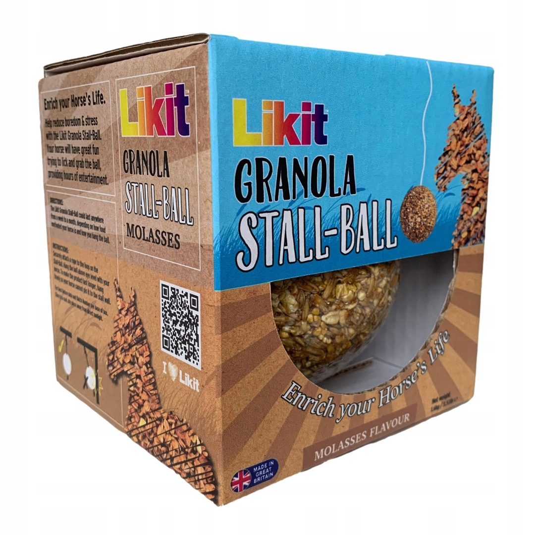 Obilná lízátka Likit Granola kula 1,6 kg s melasou – Waldhausen