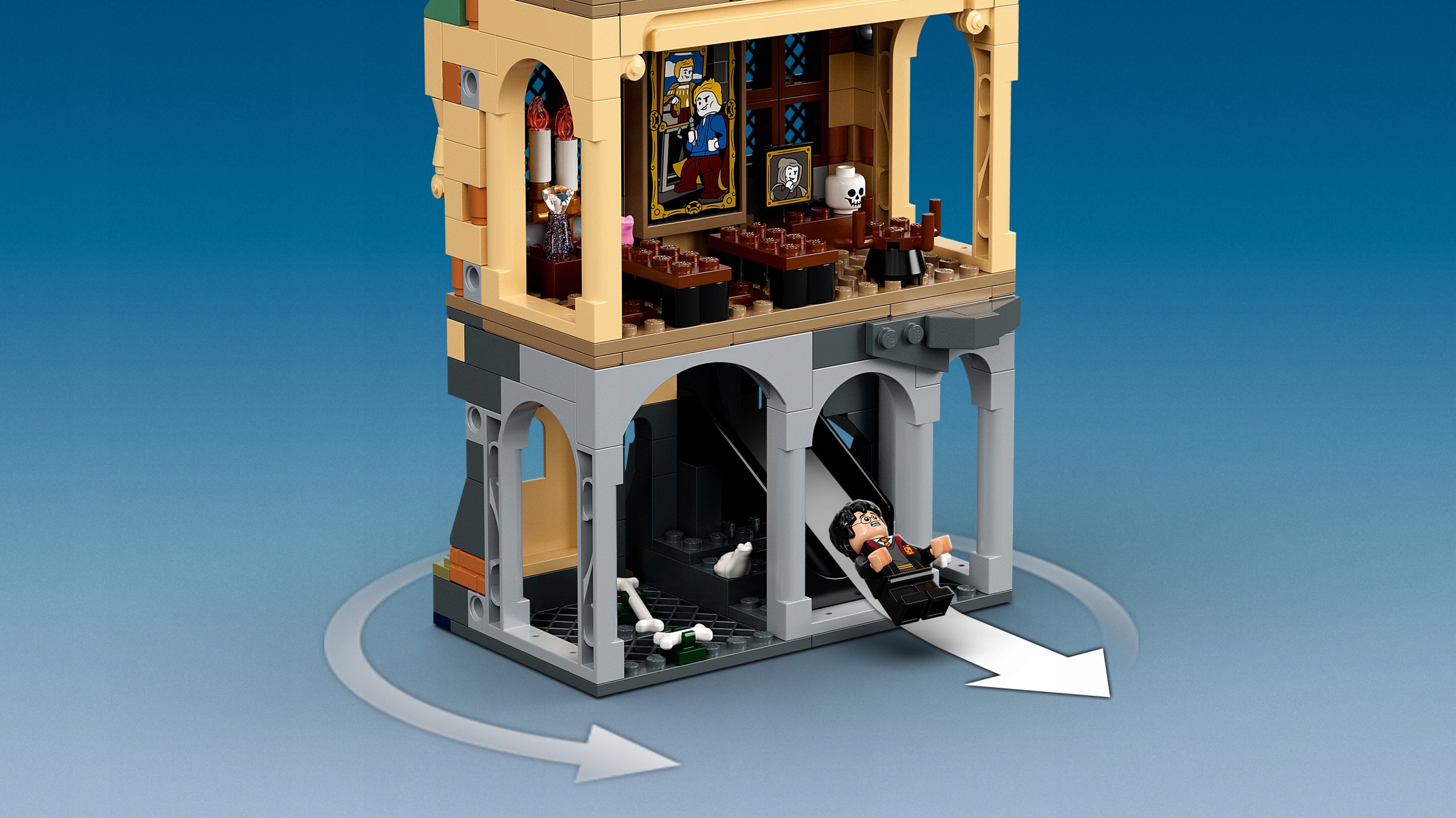LEGO - HARRY POTTER - KOMNATA TAJEMNIC W HOGWARCIE - 76389 Płeć chłopcy dziewczynki