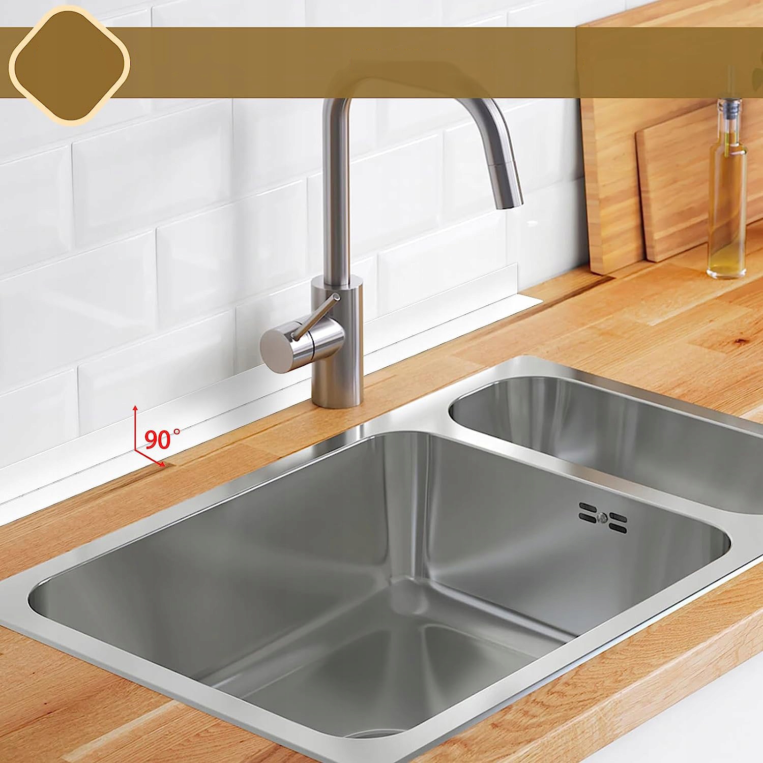 2 ROLKI TAŚMY USZCZELNIAJĄCEJ DO KĄPIELI, SAMOPRZYLEPNA, WODOODPORNA, WANNY Kolor biały