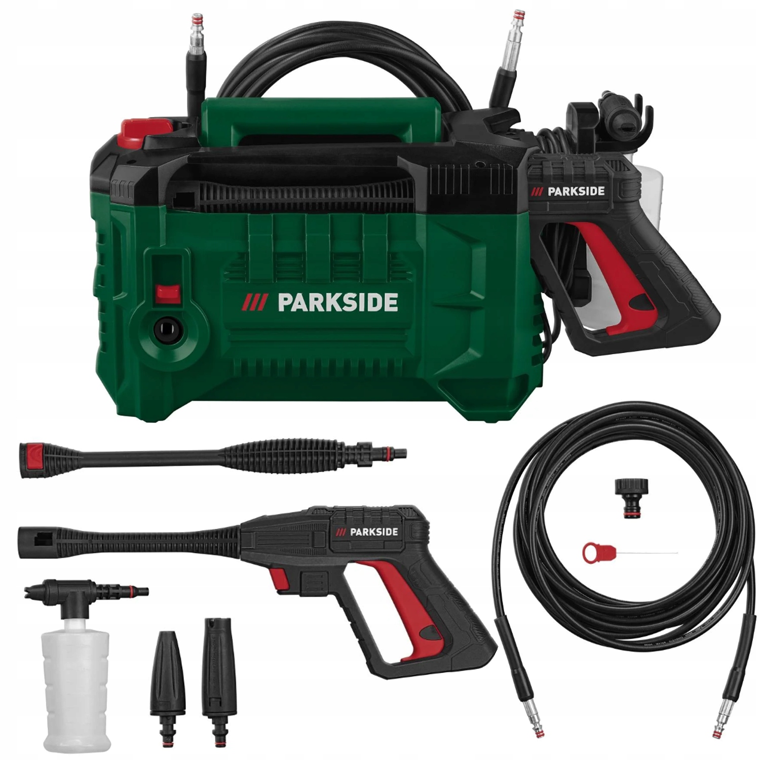 Parkside Myjka Wysokociśnieniowa Phds 110 B2 Silent 1400W 110 bar 8m