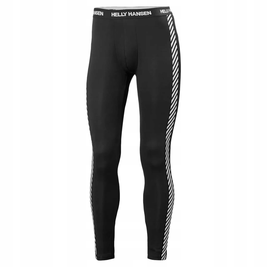Legginsy termoaktywne męskie Helly Hansen Lifa Czarne L
