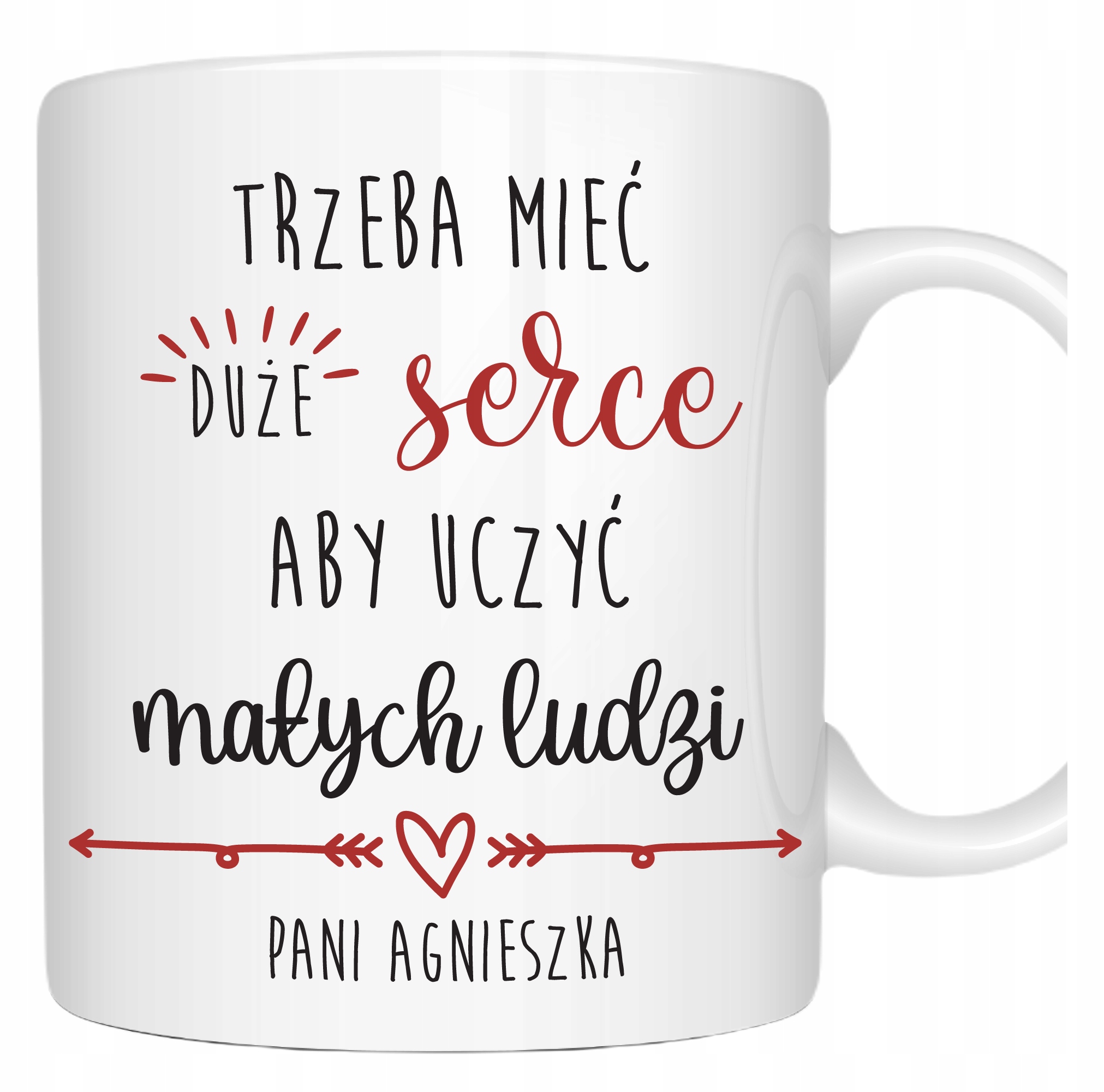 Kubek prezentowy dla Nauczyciela Zakończenie Przedszkola Koniec Roku Imię