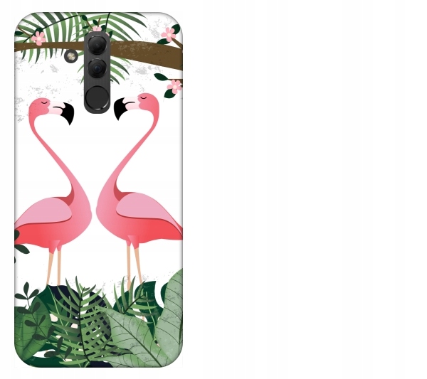

Etui pokrowiec Huawei Mate 20 Lite Flamingi lato t