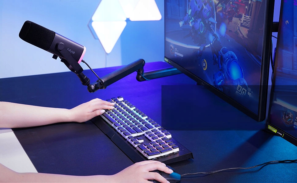 FIFINE BM88 UCHWYT STATYW BIURKOWY DO MIKROFONU RAMIĘ MIKROFONOWE WYSIĘGNIK Marka Fifine