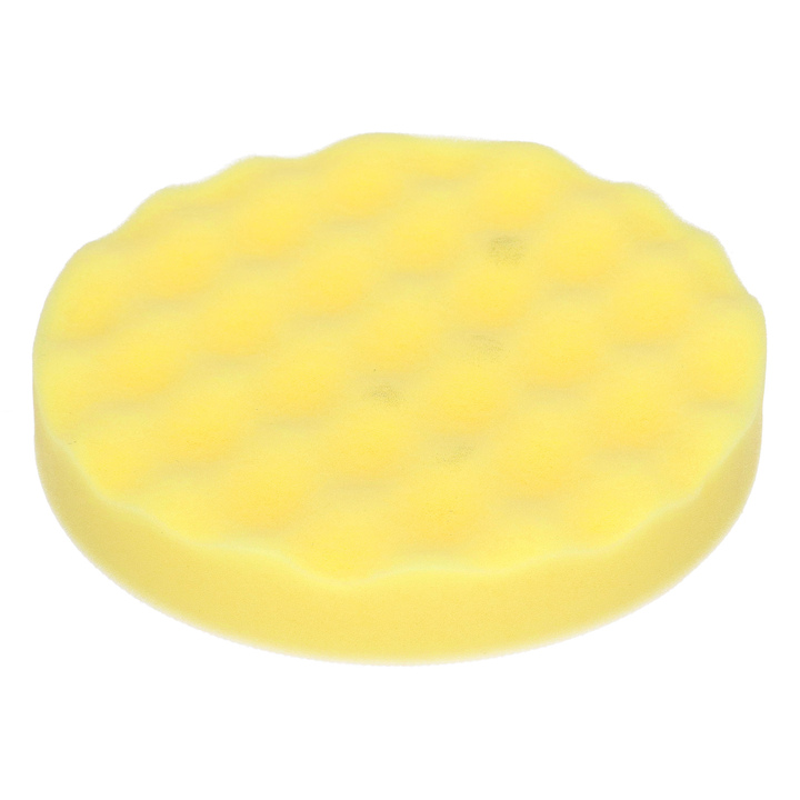 Italko Gąbka Polerska Na Rzep Średnio Twarda Żółta Pad Polerski 150mm