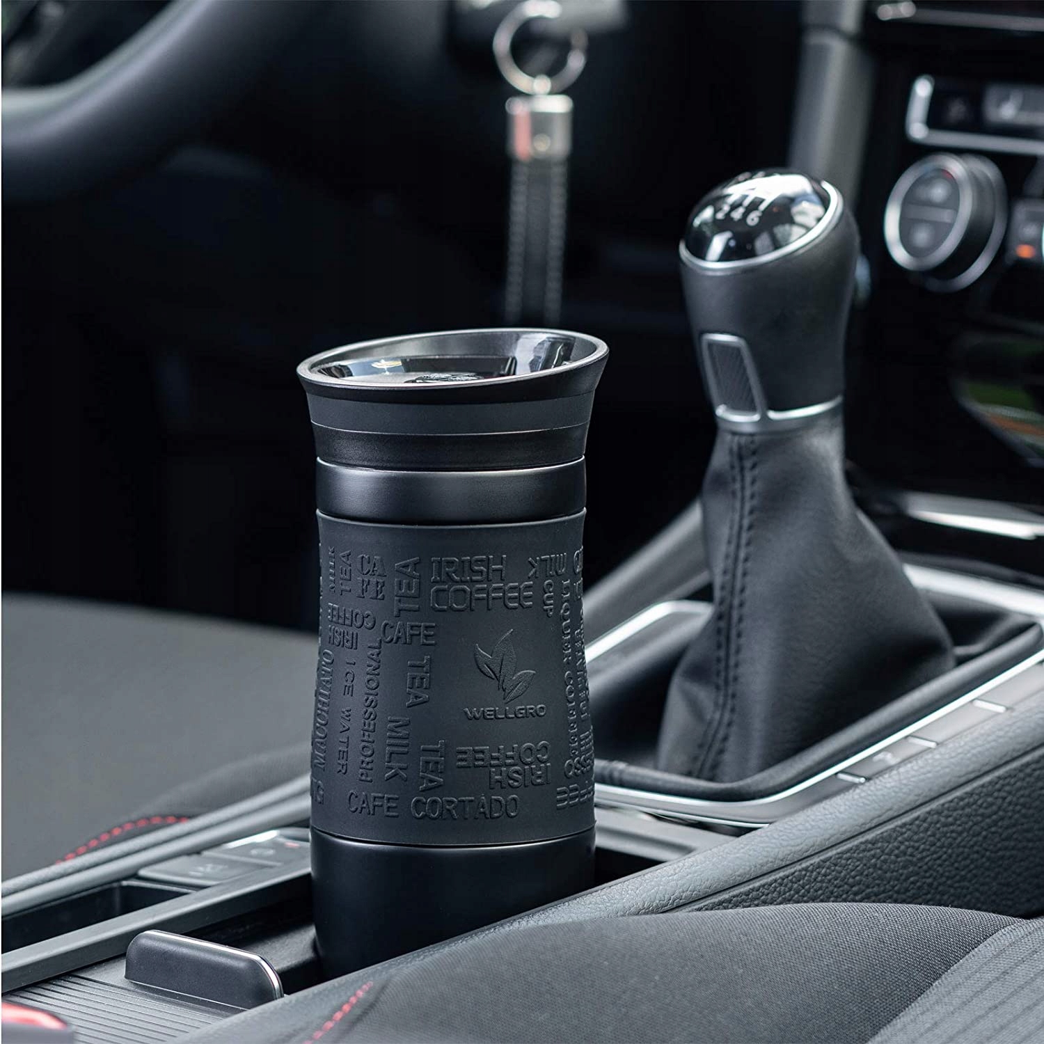 KUBEK TERMICZNY NA KAWE HERBATE ZIMNE NAPOJE 500ML Pojemność 0.5 l