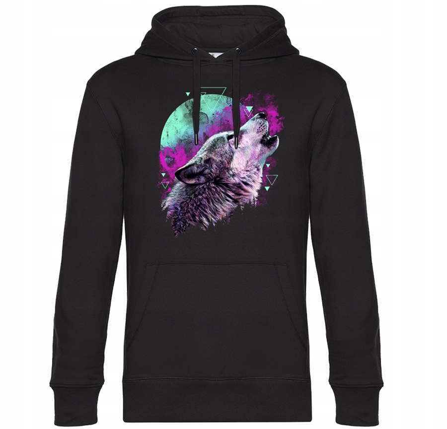 

Bluza Z Wilkiem Kangurka Wilk Wolf 4XL