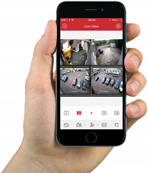 MONITORING WIFI DAHUA ZESTAW 4 KAMERY 4MP DYSK 4TB Marka Dahua