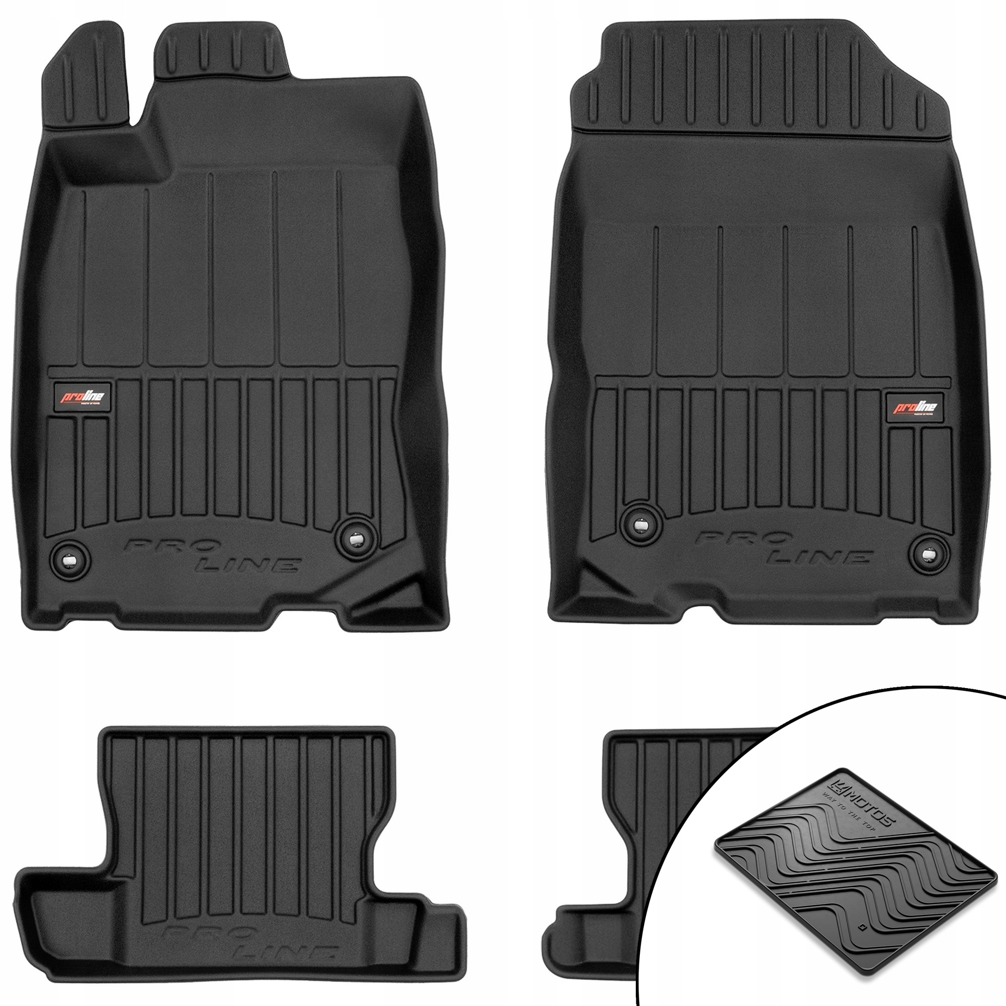 3D gumové rohože Honda Cr-z 2010-2016 rohož zdarma