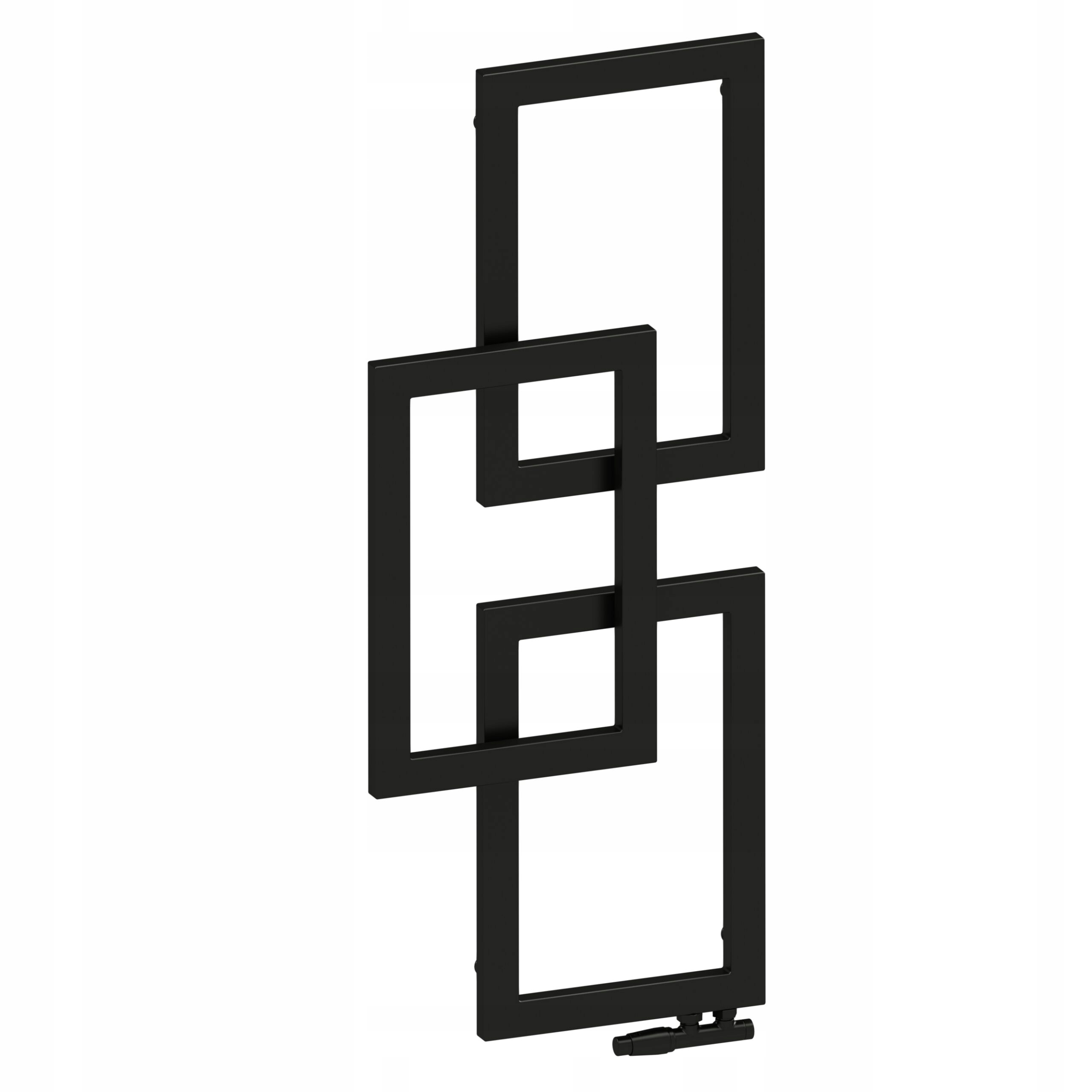 Radiátor Aureus Premium De Luxe H1300 L570 Černý