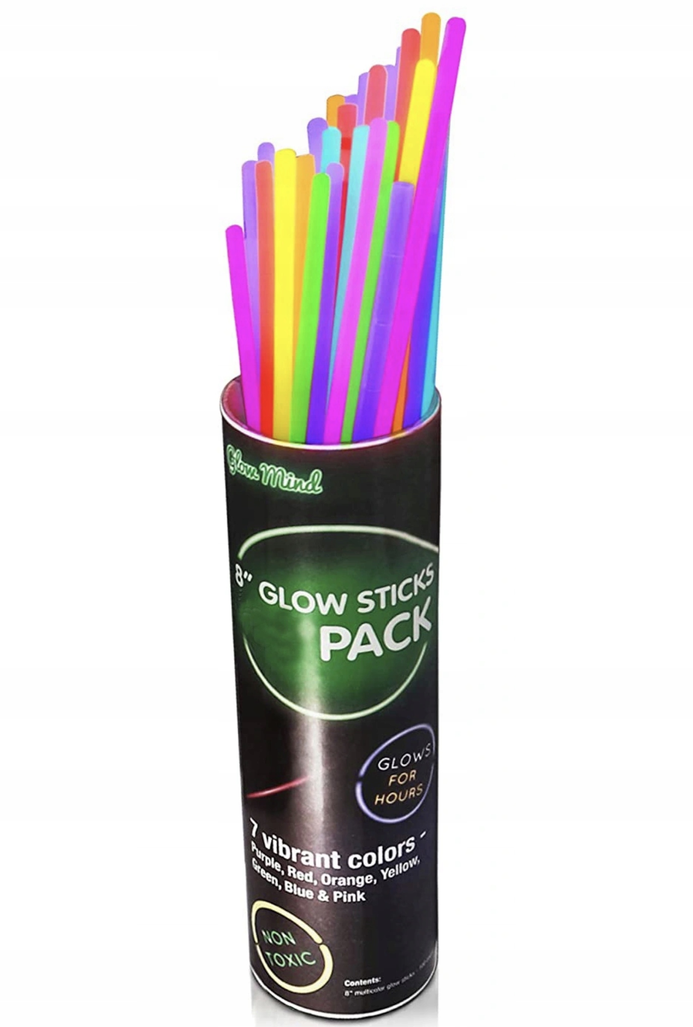 BRANSOLETKI OPASKI PAŁECZKI ŚWIECĄCE FLUO